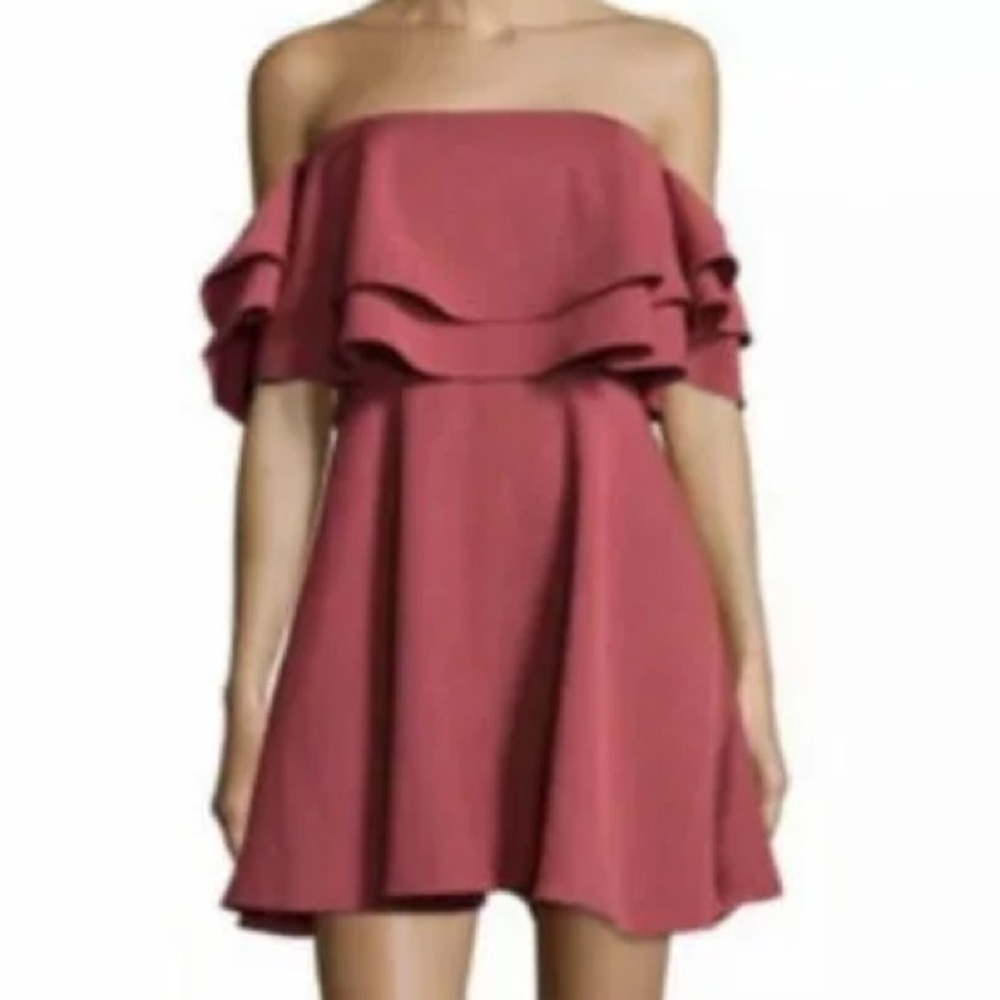 KEEPSAKE THE LABEL TWO FOLD MINI DRESS NWT
